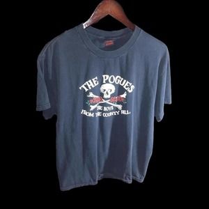 Vtg 90s 00's The Pogues Band T Shirt